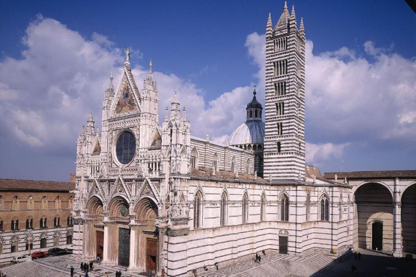 Loft Vicolo Di Vallepiatta 2 Min Piazza Del Campo Con Parcheggio Σιένα Εξωτερικό φωτογραφία