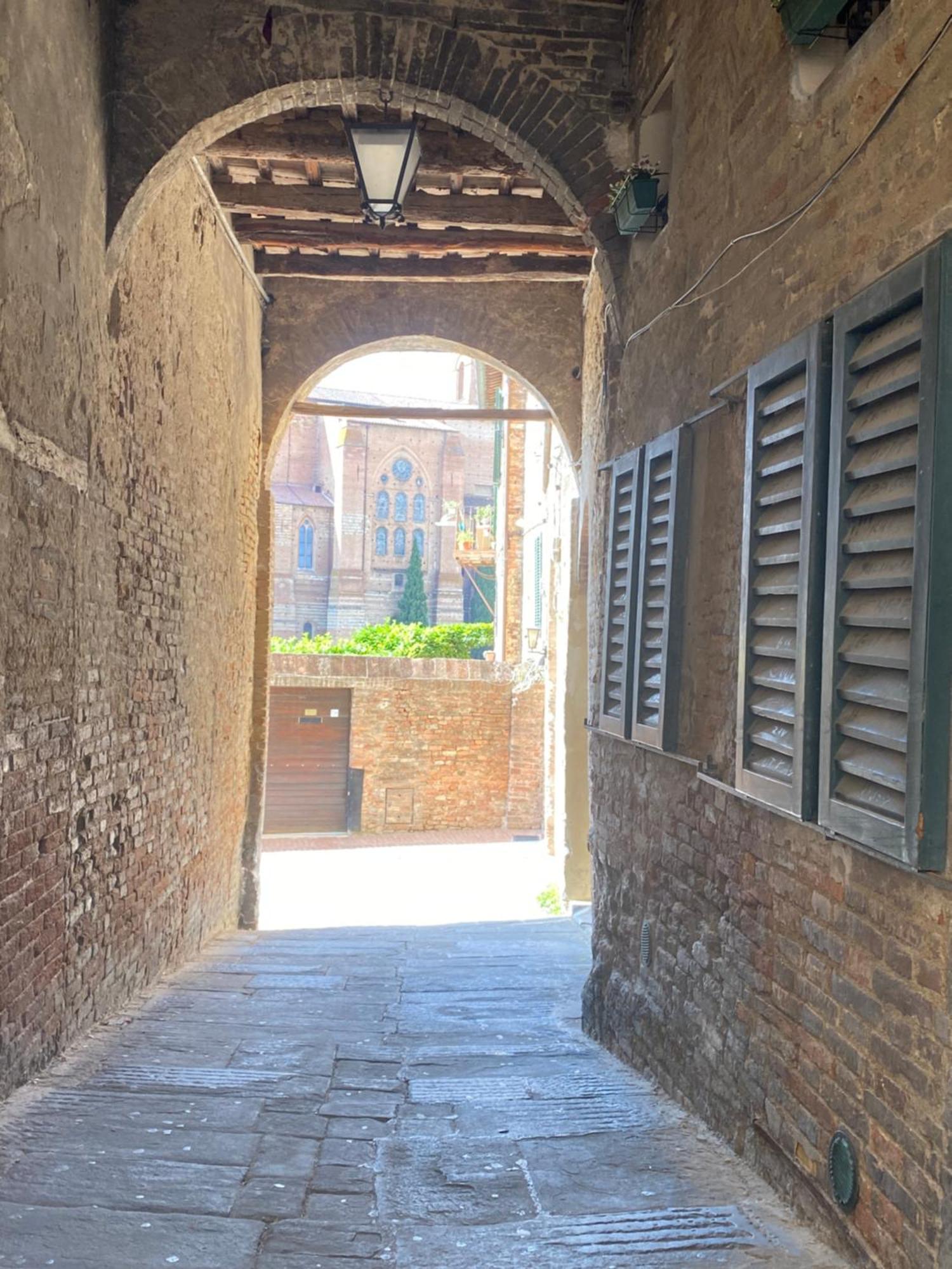 Loft Vicolo Di Vallepiatta 2 Min Piazza Del Campo Con Parcheggio Σιένα Εξωτερικό φωτογραφία